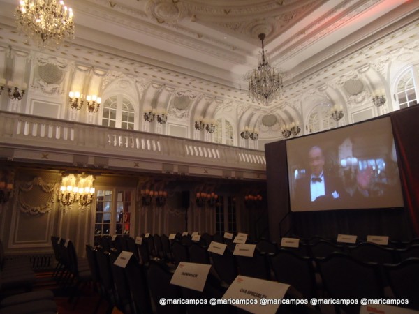 O salão onde rolou a convenção do crime, posteriormente usado no filme Os Intocáveis, é hoje palco de convenções convencionais :D
