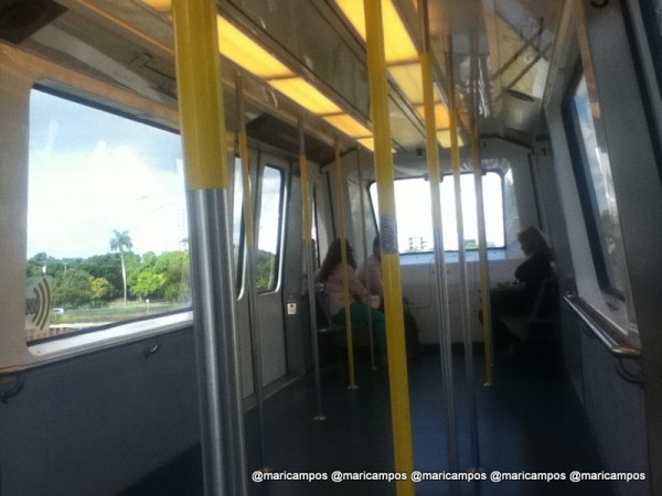 Metromover: limpo, gratuito e um verdadeiro oásis de ar condicionado no calorão de Miami