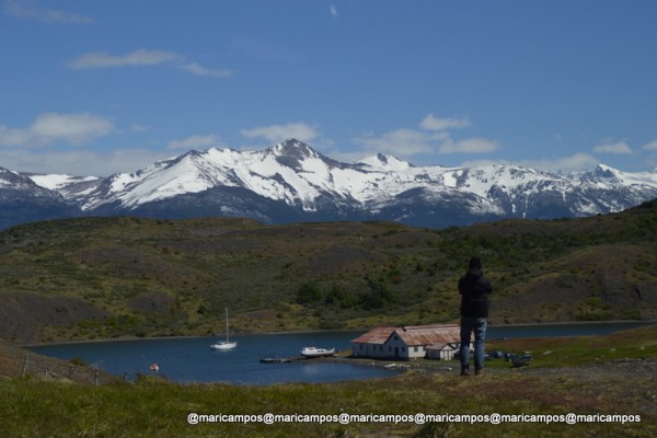 Puerto Consuelo, o primeiro assentamento de colonos de Puerto Natales aqui...