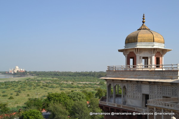 Forte de Agra e Taj Mahal