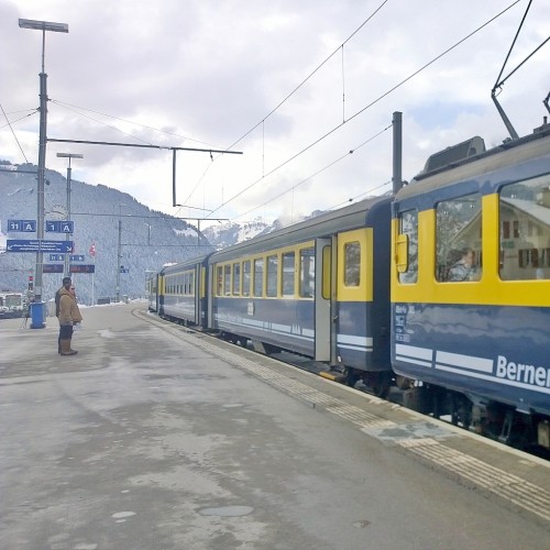 Trem na Suíça