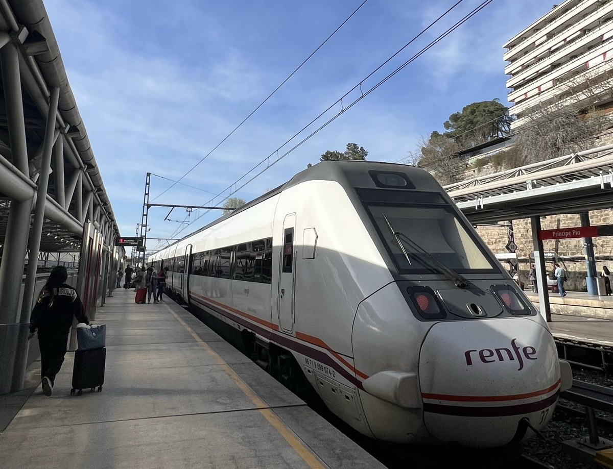 Trem na Espanha